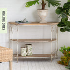 Gracious Living Lily Ornate Console Table
