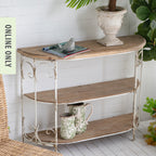 Gracious Living Lily Ornate Console Table