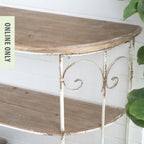 Gracious Living Lily Ornate Console Table