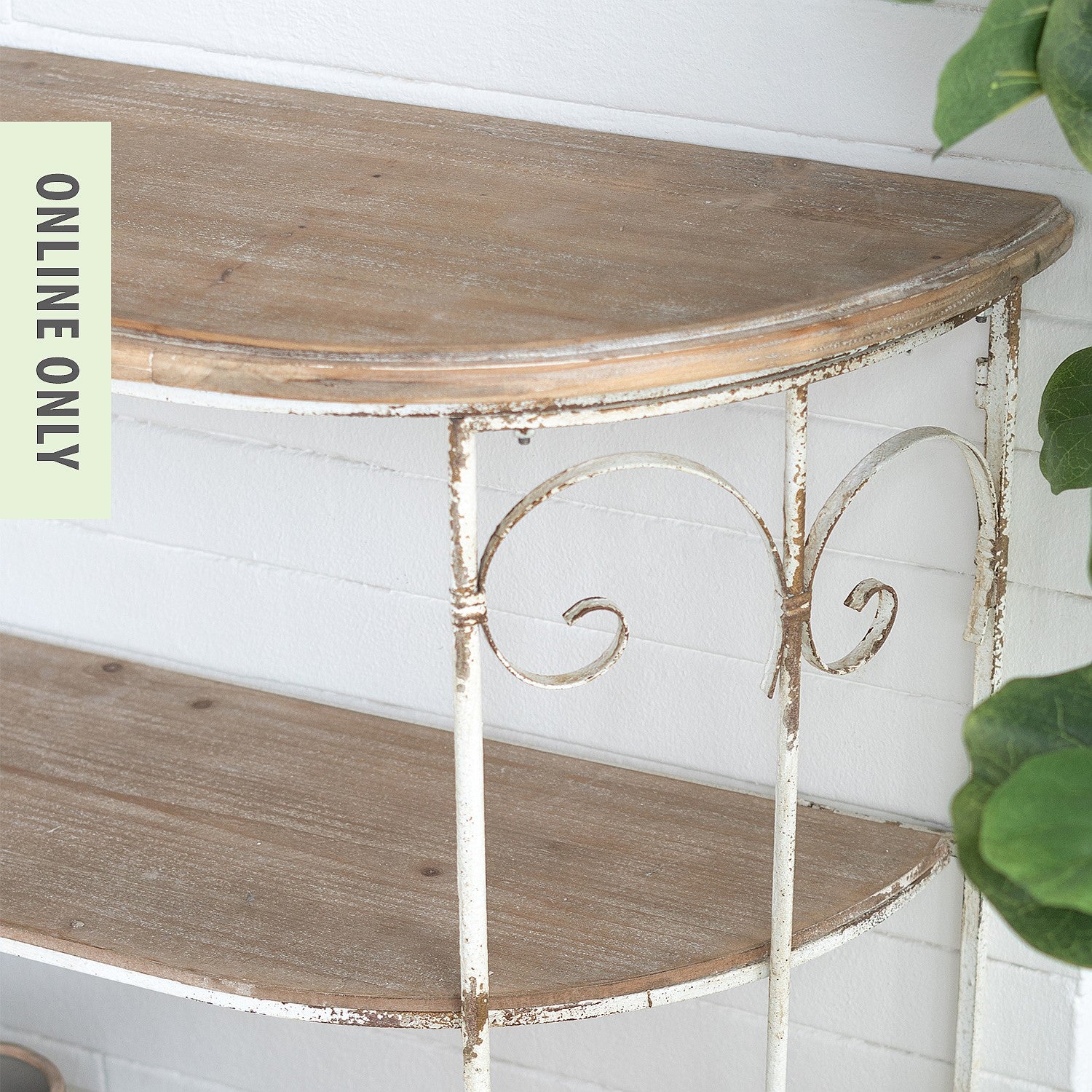 Gracious Living Lily Ornate Console Table