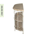 Gracious Living Lily Ornate Console Table