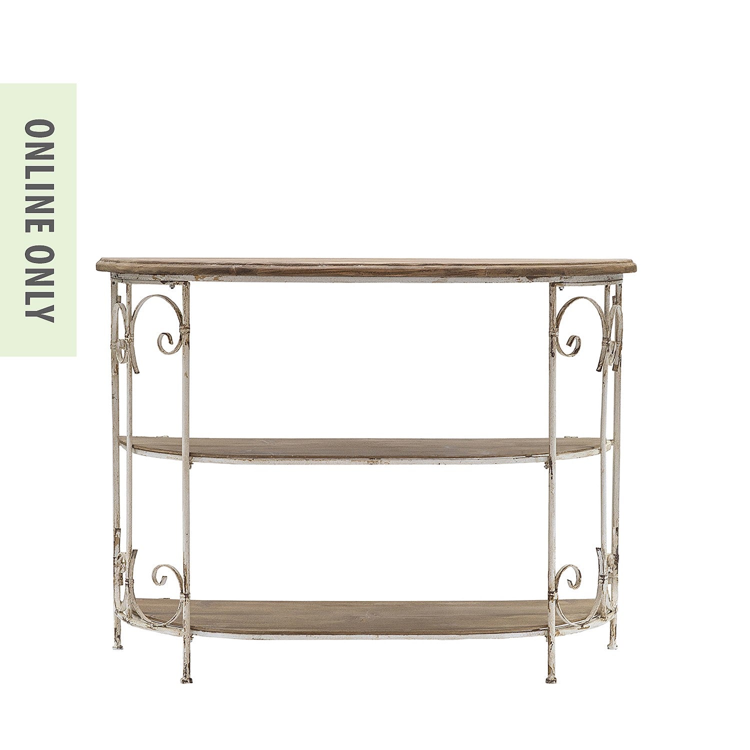 Gracious Living Lily Ornate Console Table
