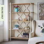 Gracious Living Lily Five Tier Bookshelf