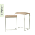 Gracious Living Lily Table Set Of 2