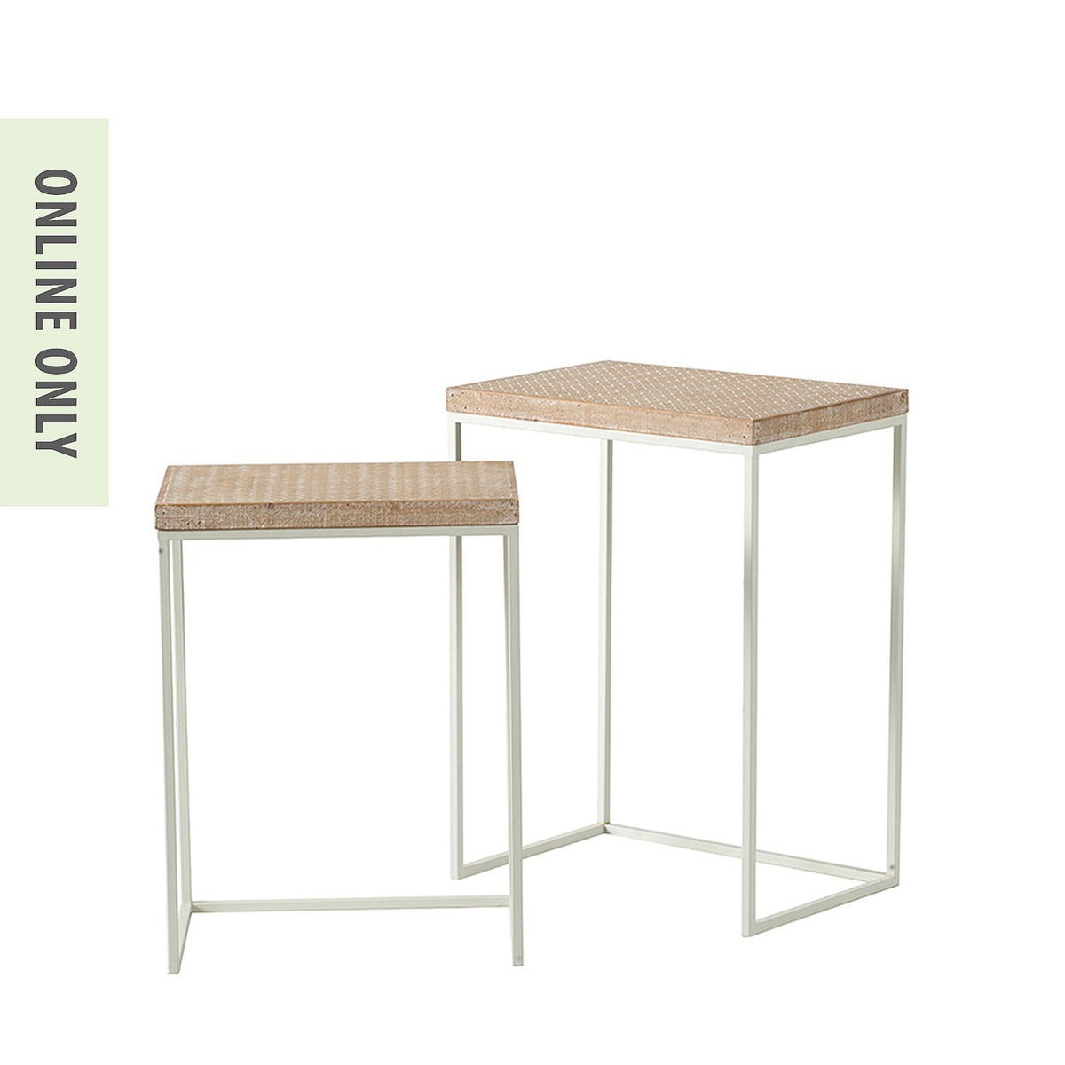 Gracious Living Lily Table Set Of 2