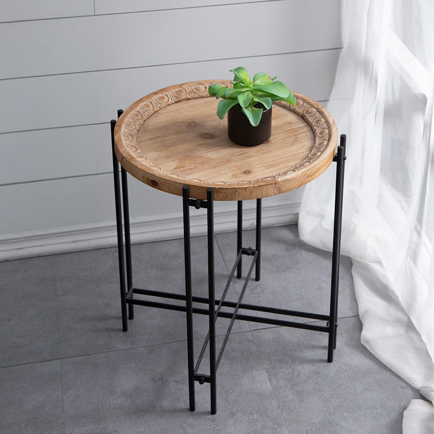 Design Republique Noir Side Table