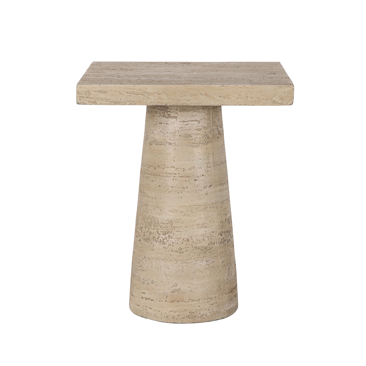 Design Republique Cement Look Side Table Square