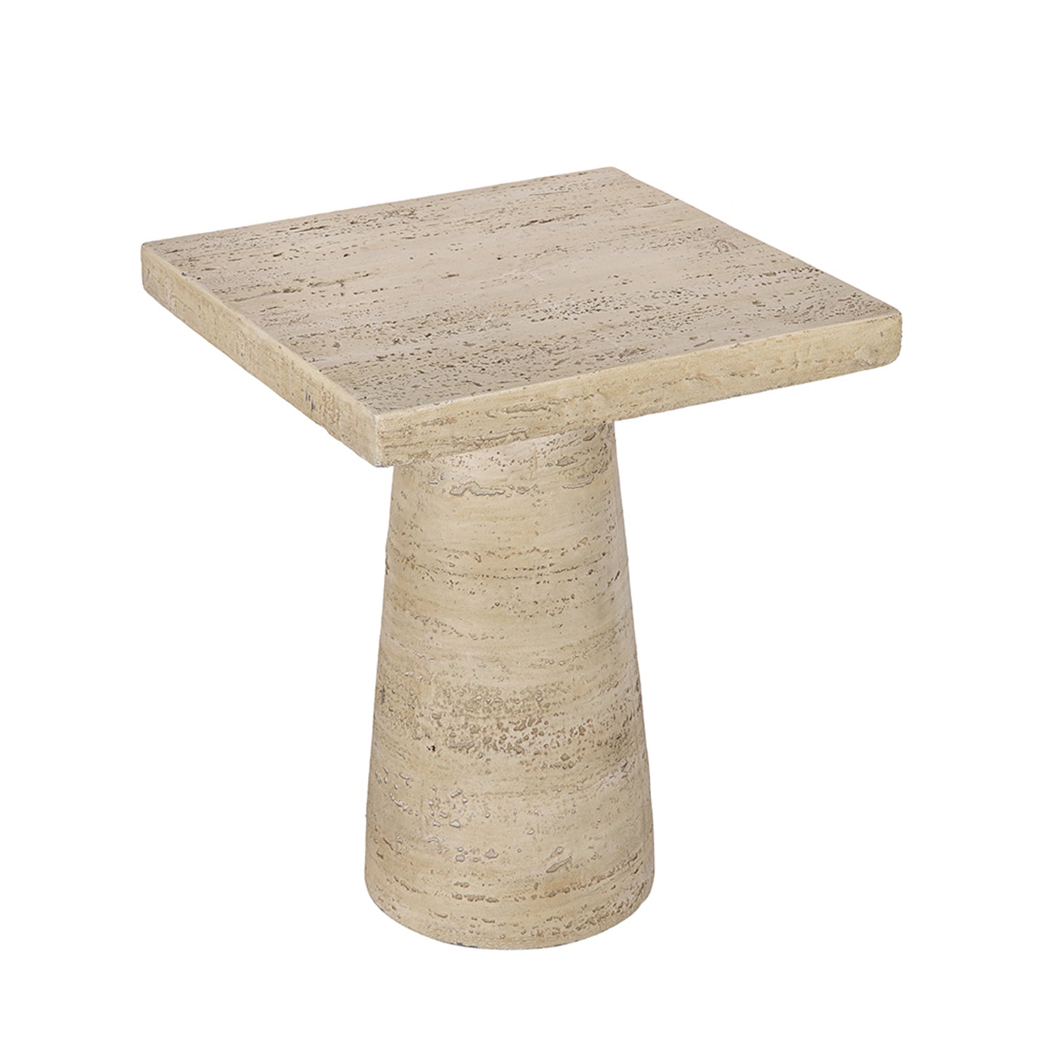 Design Republique Cement Look Side Table Square