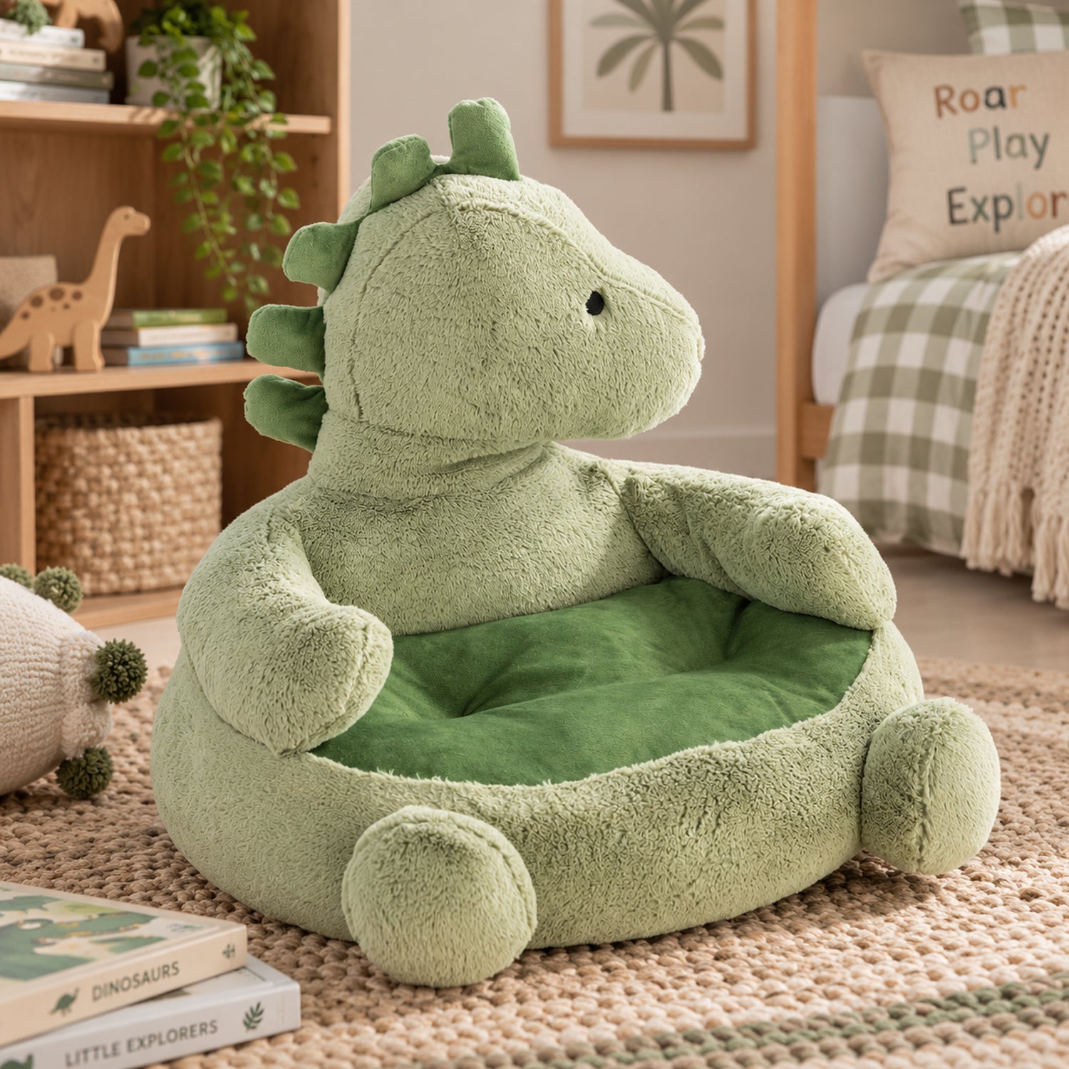 bb&b kids Snuggle Buddy Dinosaur Chair