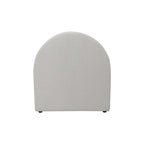 Cream Eve Arch Boucle Headboard featuring a softly curved arch design, textured boucle upholstery and a contemporary padded finish.
