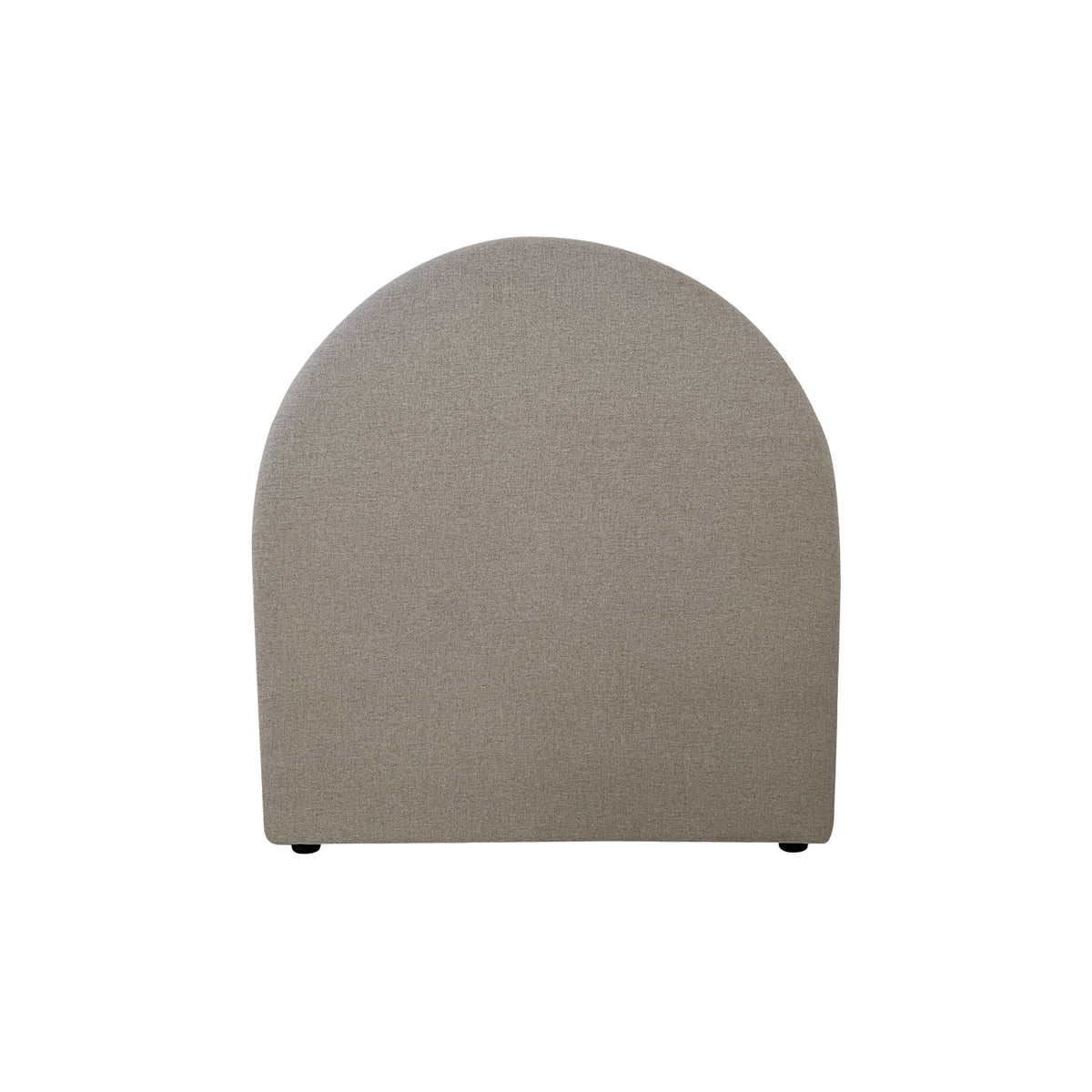 Green Eve Arch Headboard featuring an elegant rounded arch design, smooth fabric upholstery and a modern minimalist finish.