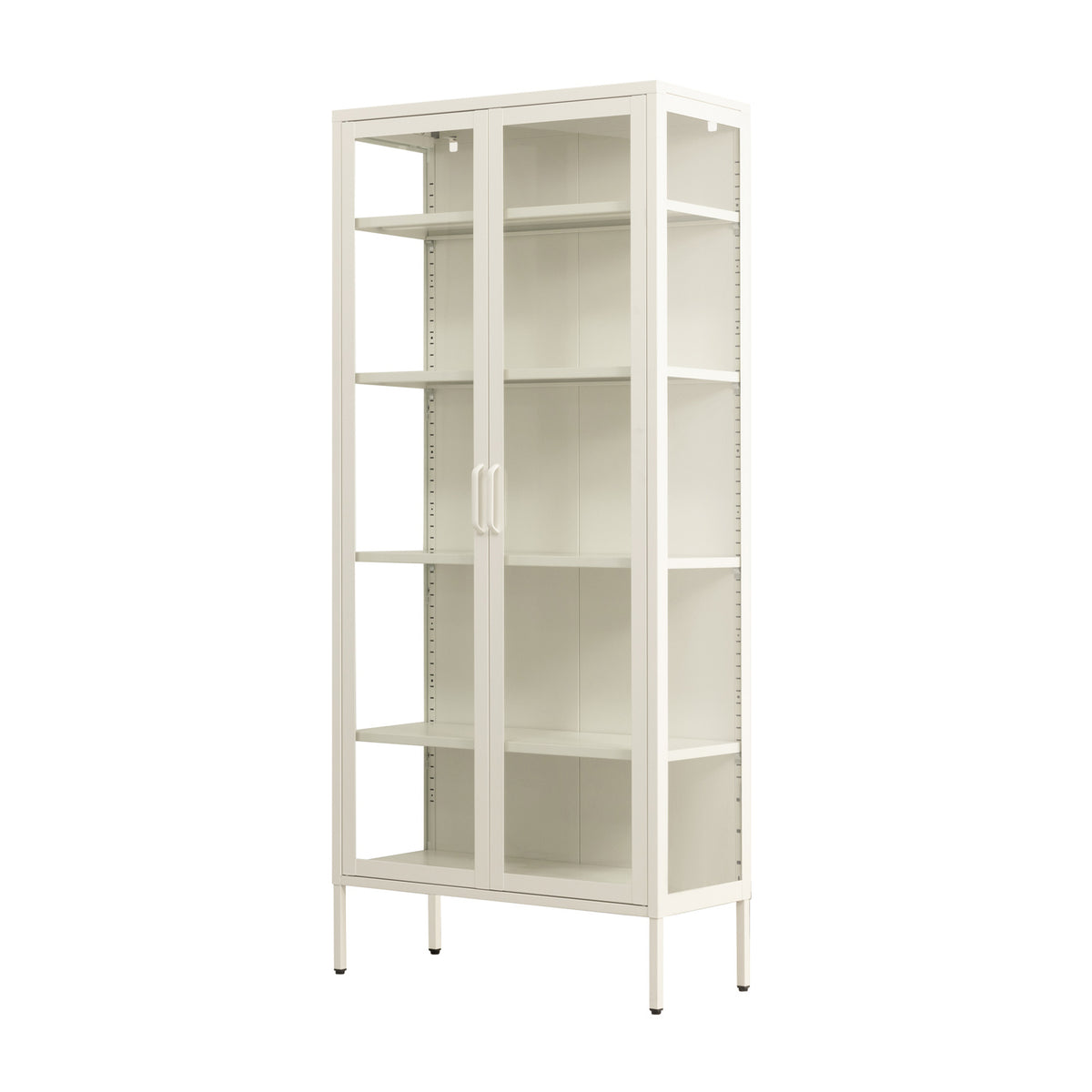 Design Republique Lincoln Tall Cabinet White | Bed Bath & Beyond NZ