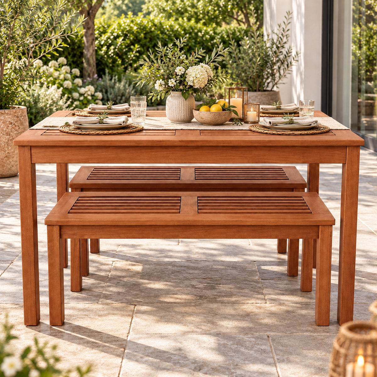 Outsidings Santos Dining Table 120cm | Bed Bath & Beyond NZ