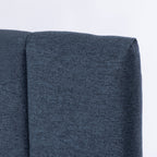 Design Republique Olivia Headboard Deep Denim Super King