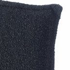 Design Republique Andie Boucle Headboard Black Super King