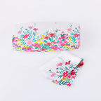 Grace & Gild Bea Flowers Glasses Case & Cloth Set