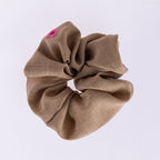 Grace & Gild Tinah Embroidered Scrunchie Flowers