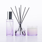 Design Plus Macey Home Fragrance Gift Set in Lavender, presented in a decorative gift box with coordinating fragrance products.