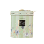 Grace & Gild Luxury Florals Royal Lily & Vanilla gift set presented in a pale green floral gift box with gold detailing.