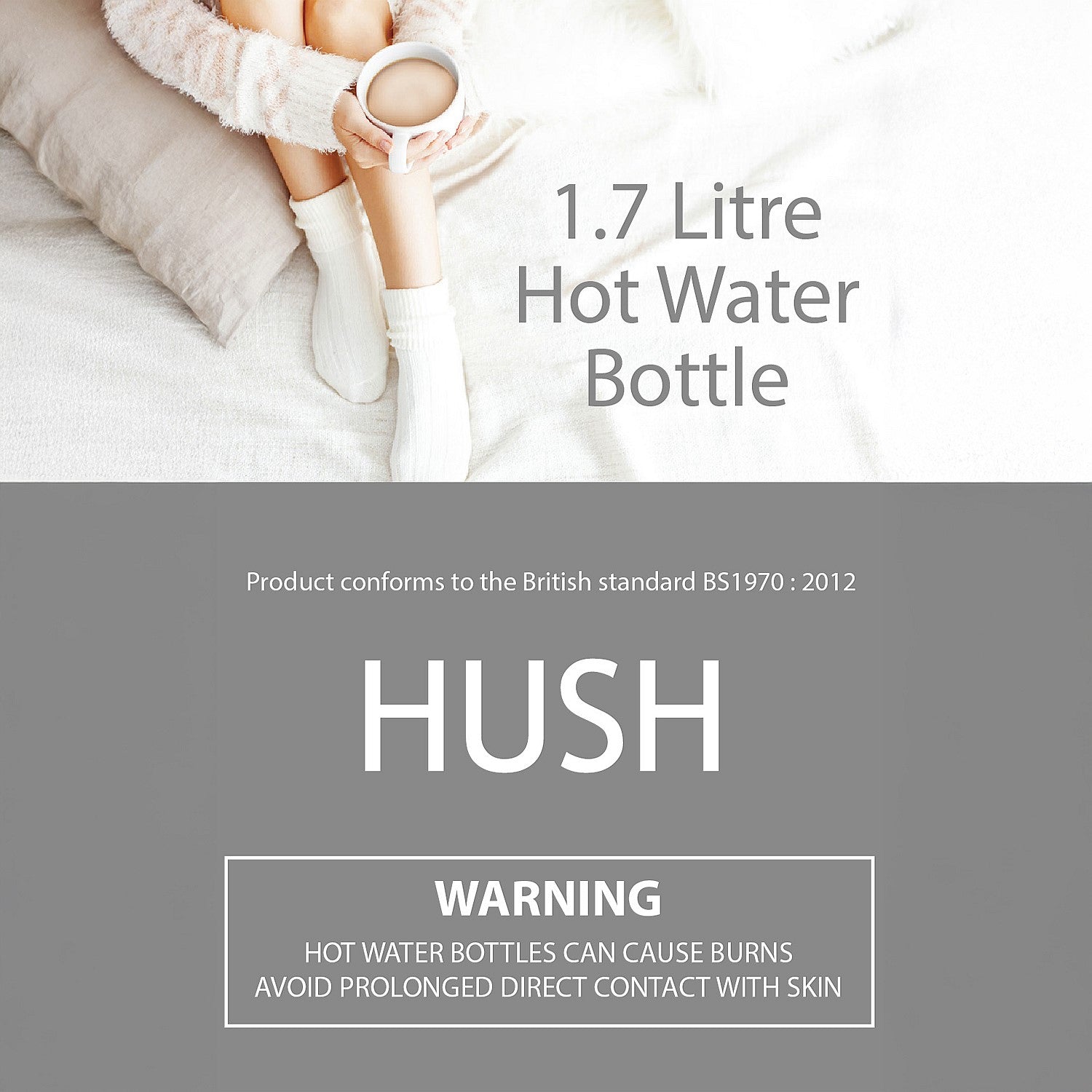 Hush Hot Water Bottle 1.7L