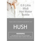 Hush Faux Fur Ribbed Midi Hot Water Bottle With Cover 0.9L