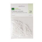 Home Essentials Curtain Hooks 24 Pack
