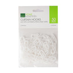 Home Essentials Curtain Hooks 50 Pack