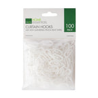 Home Essentials Curtain Hooks 100 Pack