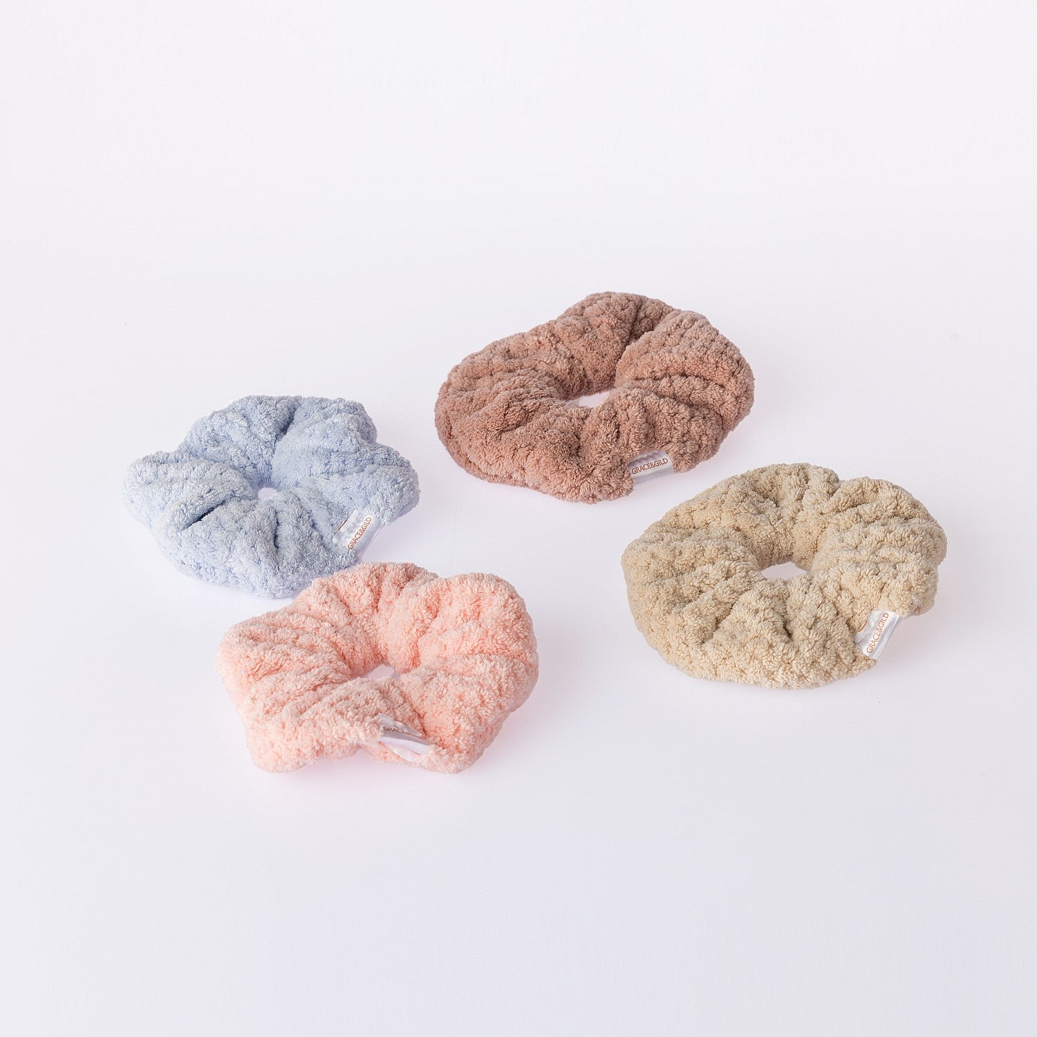 Grace & Gild Waffle Scrunchie