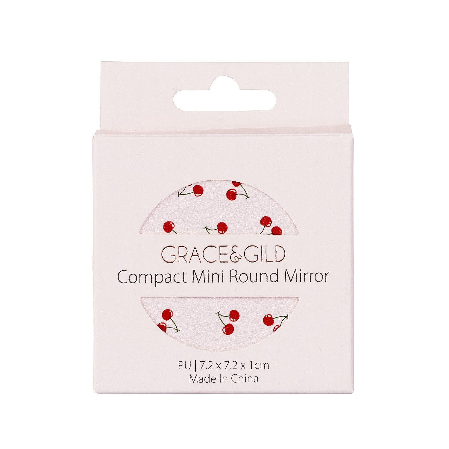 Grace & Gild Compact Mini Round Mirror