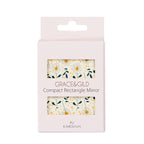 Grace & Gild Compact Rectangle Mirror