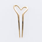 Grace & Gild Heart Hair Pin