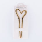 Grace & Gild Heart Hair Pin