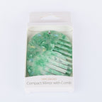 Grace & Gild Compact Mirror With Comb