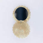 Grace & Gild Scalloped Compact Mirror