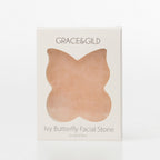 Grace & Gild Ivy Butterfly Facial Stone