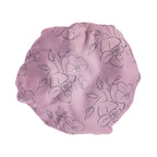 Grace & Gild Celine Double Layer Shower Cap Pink