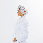 Grace & Gild Celine Double Layer Shower Cap Multi-Colour