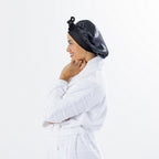 Grace & Gild Double Layer Satin Bonnet