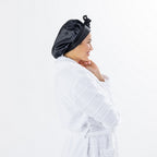 Grace & Gild Double Layer Satin Bonnet