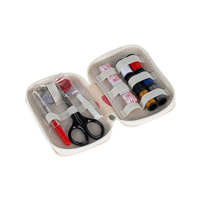 Grace & Gild Travel Sewing Kit Love Hearts