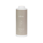 Eden Gardenia Scented Talcum Powder 350g in a neutral beige bottle with floral line-art detailing.