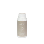 Eden Gardenia Scented Talcum Powder 50g in a neutral beige bottle with floral line-art detailing.