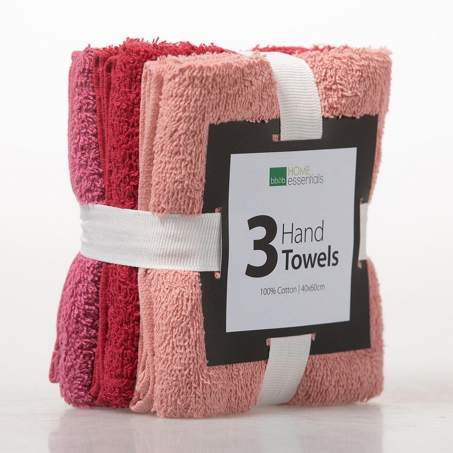 Home Essentials Hand Towel Value 3 Pack Multi