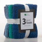 Home Essentials Hand Towel Value 3 Pack Multi