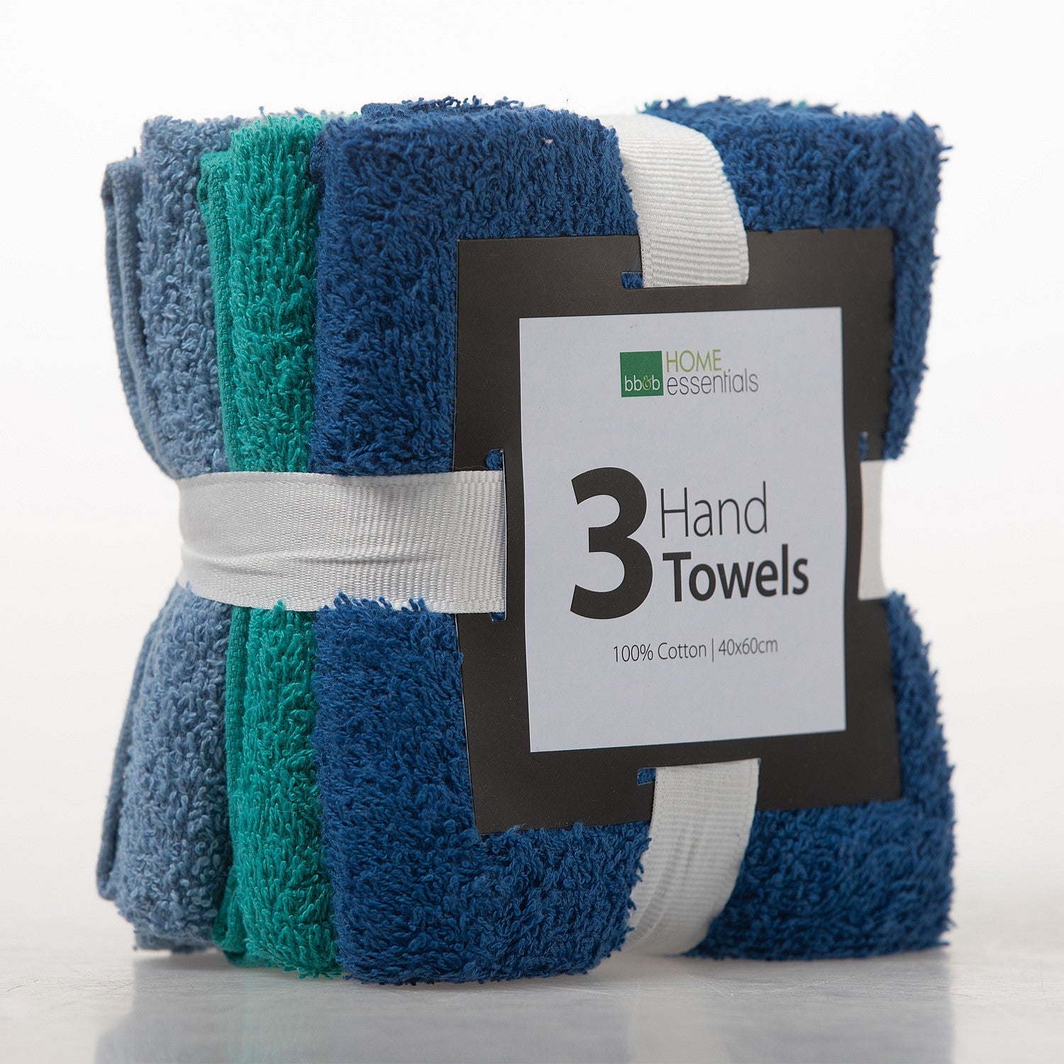 Home Essentials Hand Towel Value 3 Pack Multi