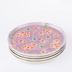 Gracious Living Delilah Dinner Plate Set of 4 Lavender