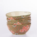 Gracious Living Delilah Bowl Set of 4 Sage
