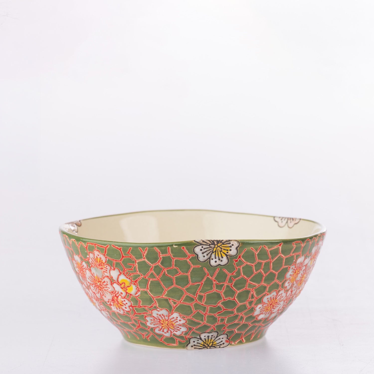 Gracious Living Delilah Bowl Set of 4 Sage