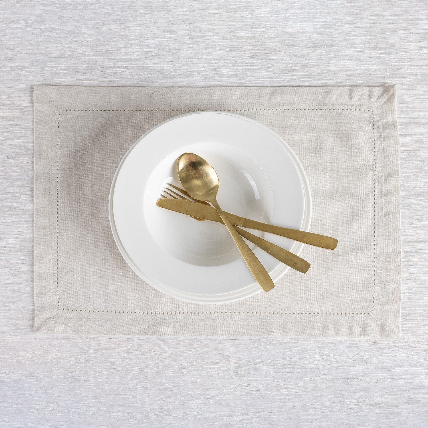 Gather Home Co. Classic Hemstitch Placemat